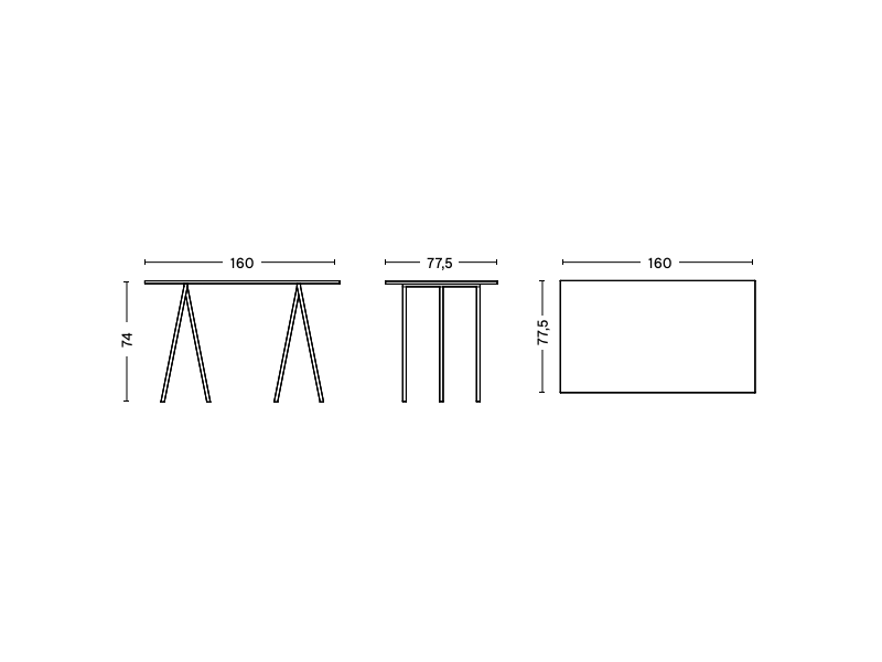 LOOP STAND TABLE