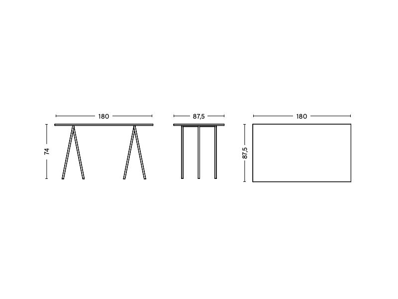 LOOP STAND TABLE