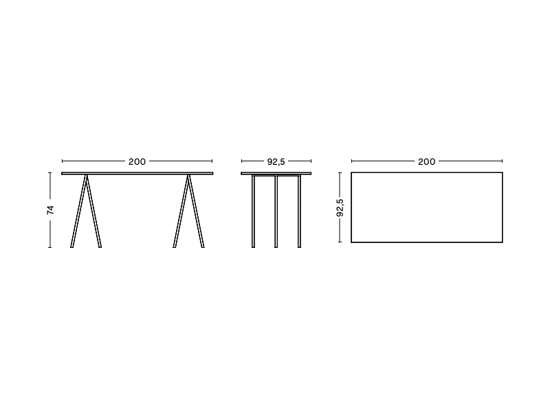 LOOP STAND TABLE