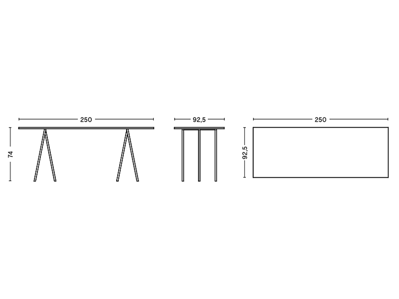 LOOP STAND TABLE