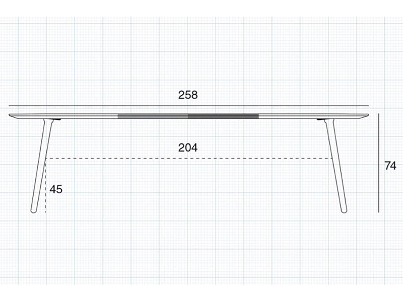 EAT OVAL DINING TABLE 160