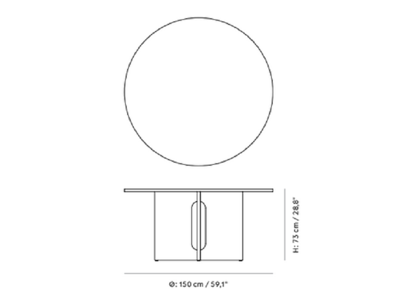 Androgyne Dining Table MENU-1182849