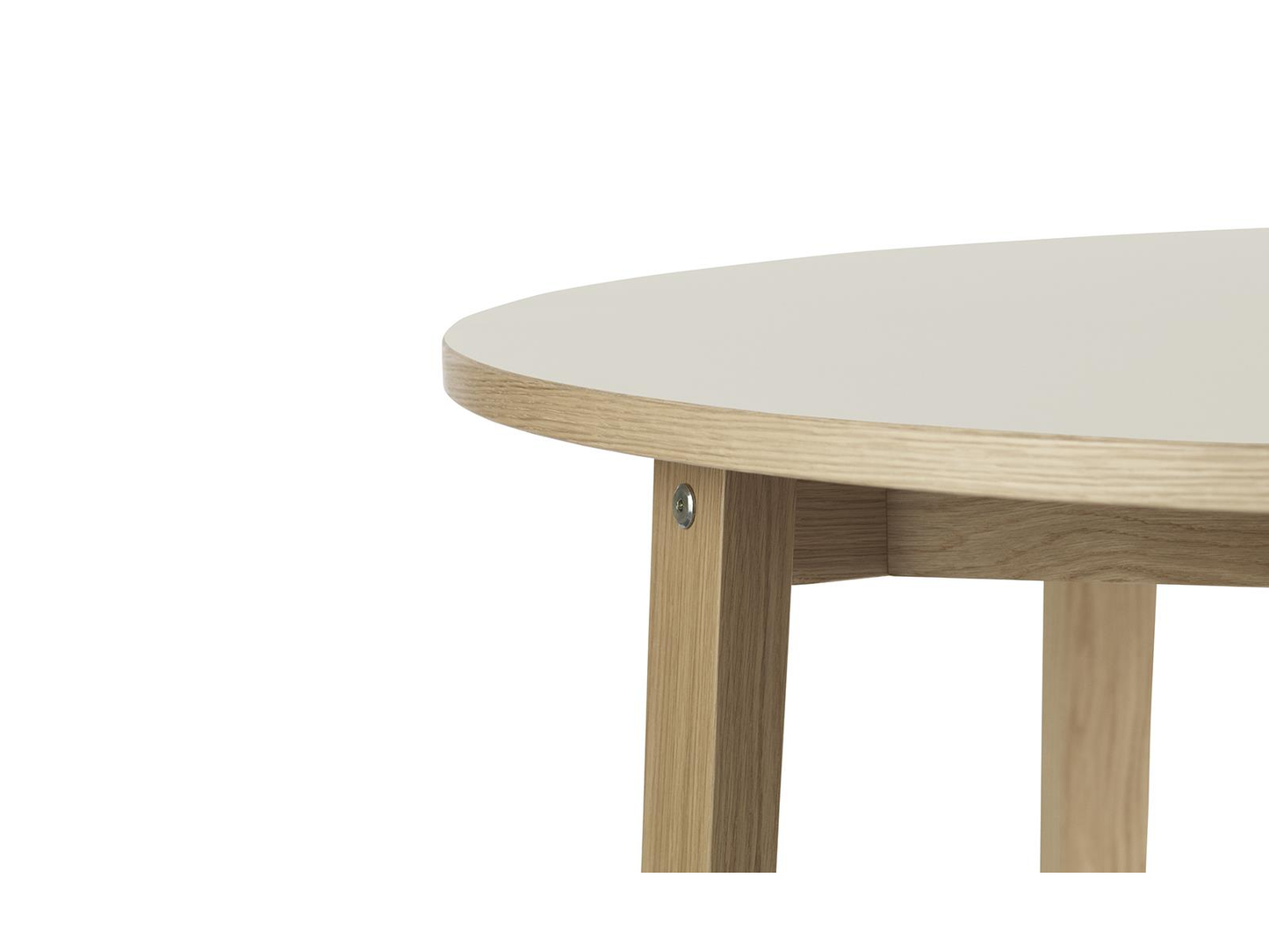 SLICE TABLE ROUND LINOLEUM