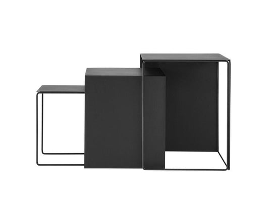 CLUSTER TABLES BLACK