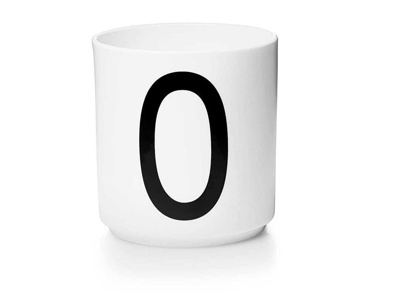 PERSONAL PORCELAIN CUP A-Z (WHITE)