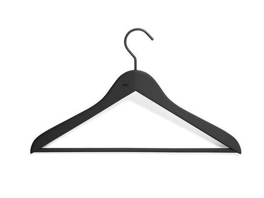 SOFT COAT HANGER W BAR 4 PCS