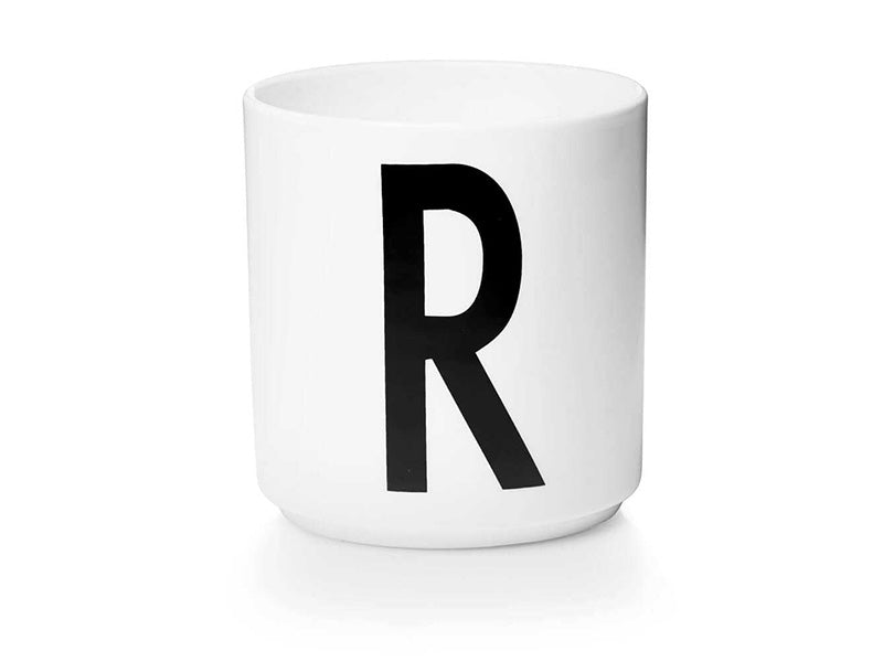 PERSONAL PORCELAIN CUP A-Z (WHITE)