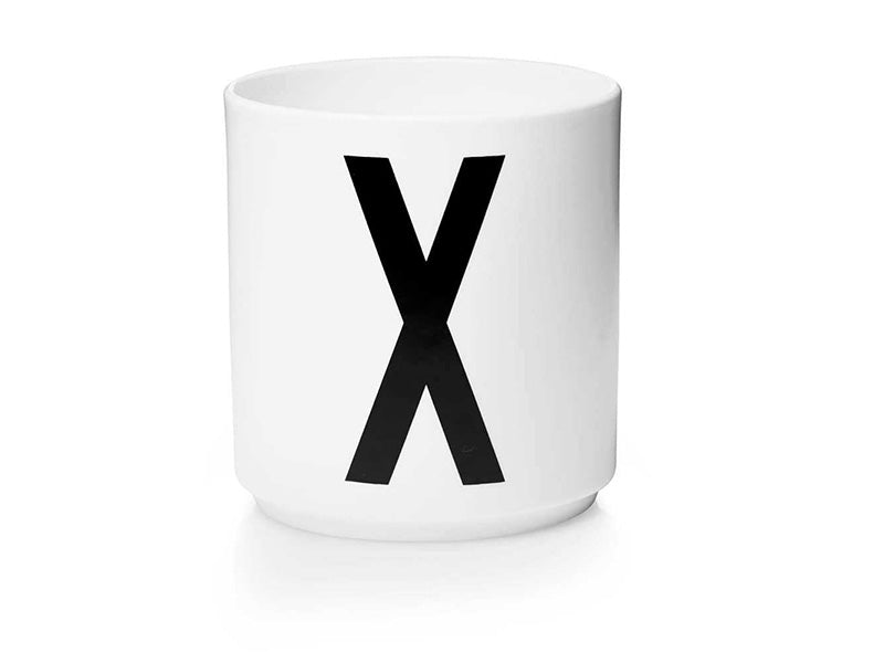 PERSONAL PORCELAIN CUP A-Z (WHITE)